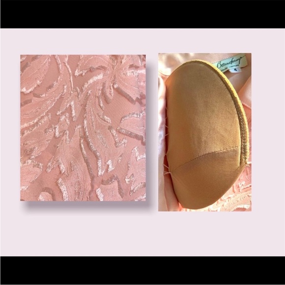 Retro Pink Satin Dress - Picture 8 of 10